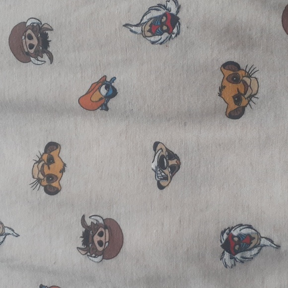 Disney The Lion King Light Tan Women's Hoodie Size Small - Picture 5 of 6